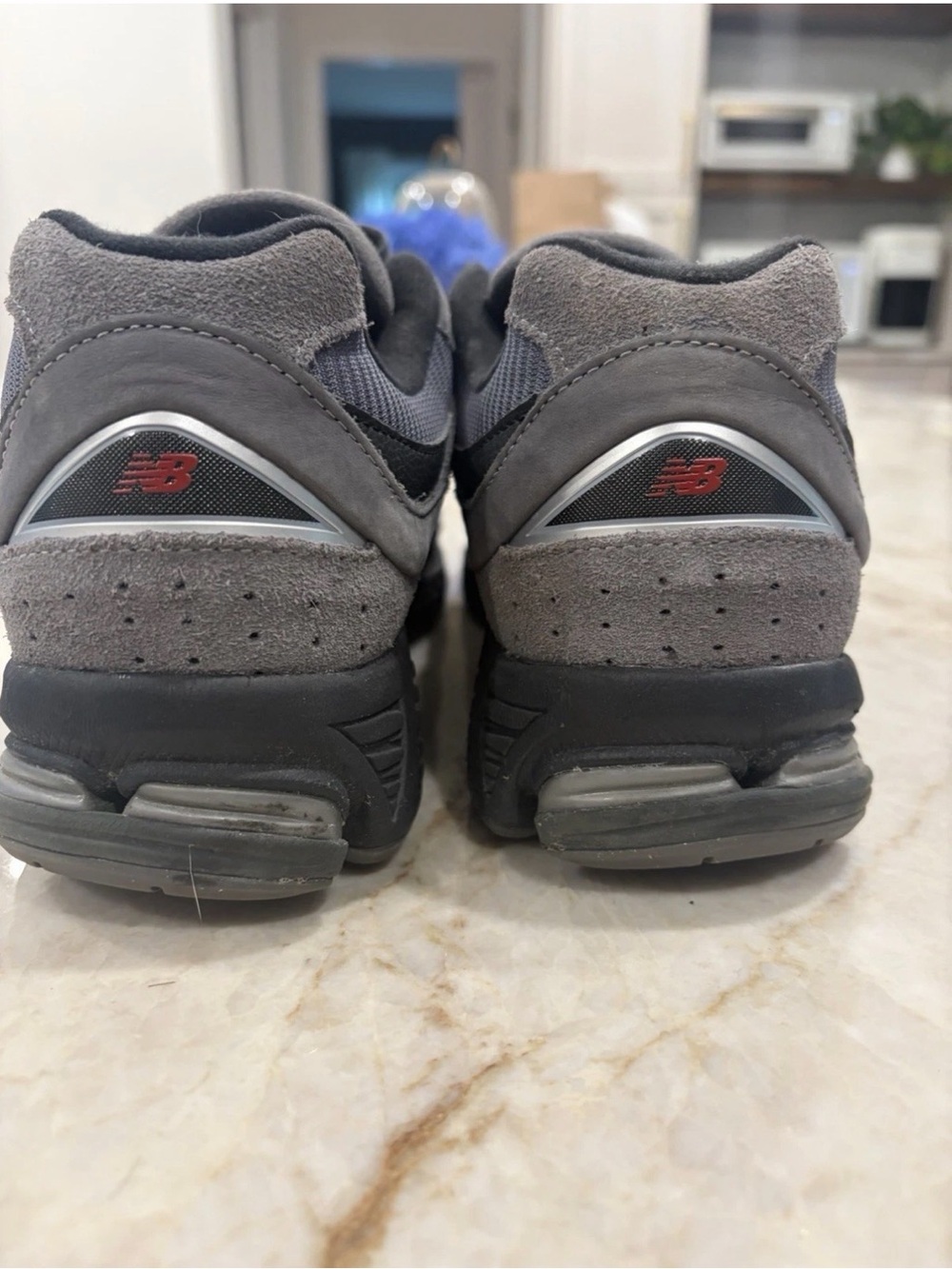 New Balance 2002R Castlerock Black M2002REH Mens Size 10.5 Running Shoes - Picture 4 of 6